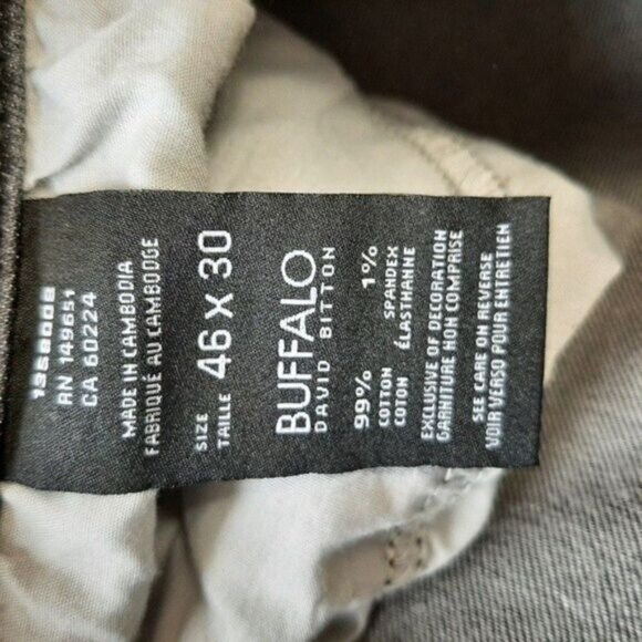 New - BUFFALO David Bitton Jack-X Jeans Men's PLUS Sz 46 x 30 Flawed - Picture 15 of 15